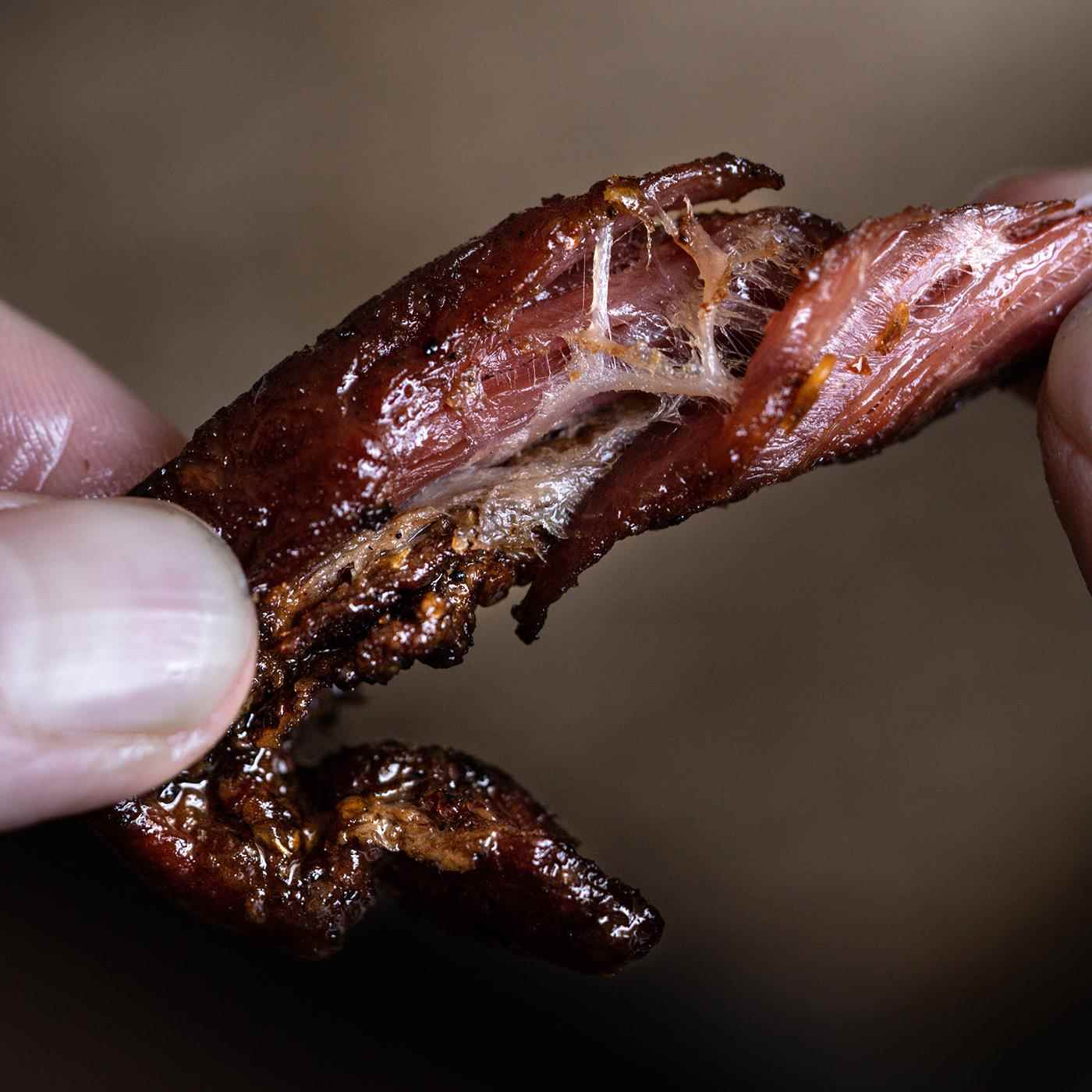 南时|碳烤黑土猪干巴肉脯解馋零食茶点云南特产麻辣味肉干200