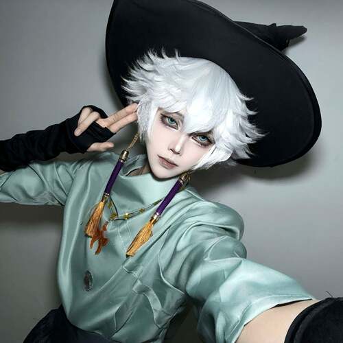 光遇cos服巫师预言季cosplay帽子万圣节角色扮演服装男剑道裤全套