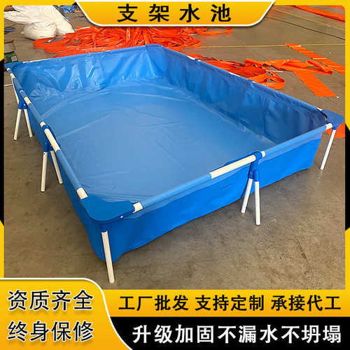 家用支架游泳池小型便携折叠组装水池儿童宠物洗澡泳池耐磨大容量