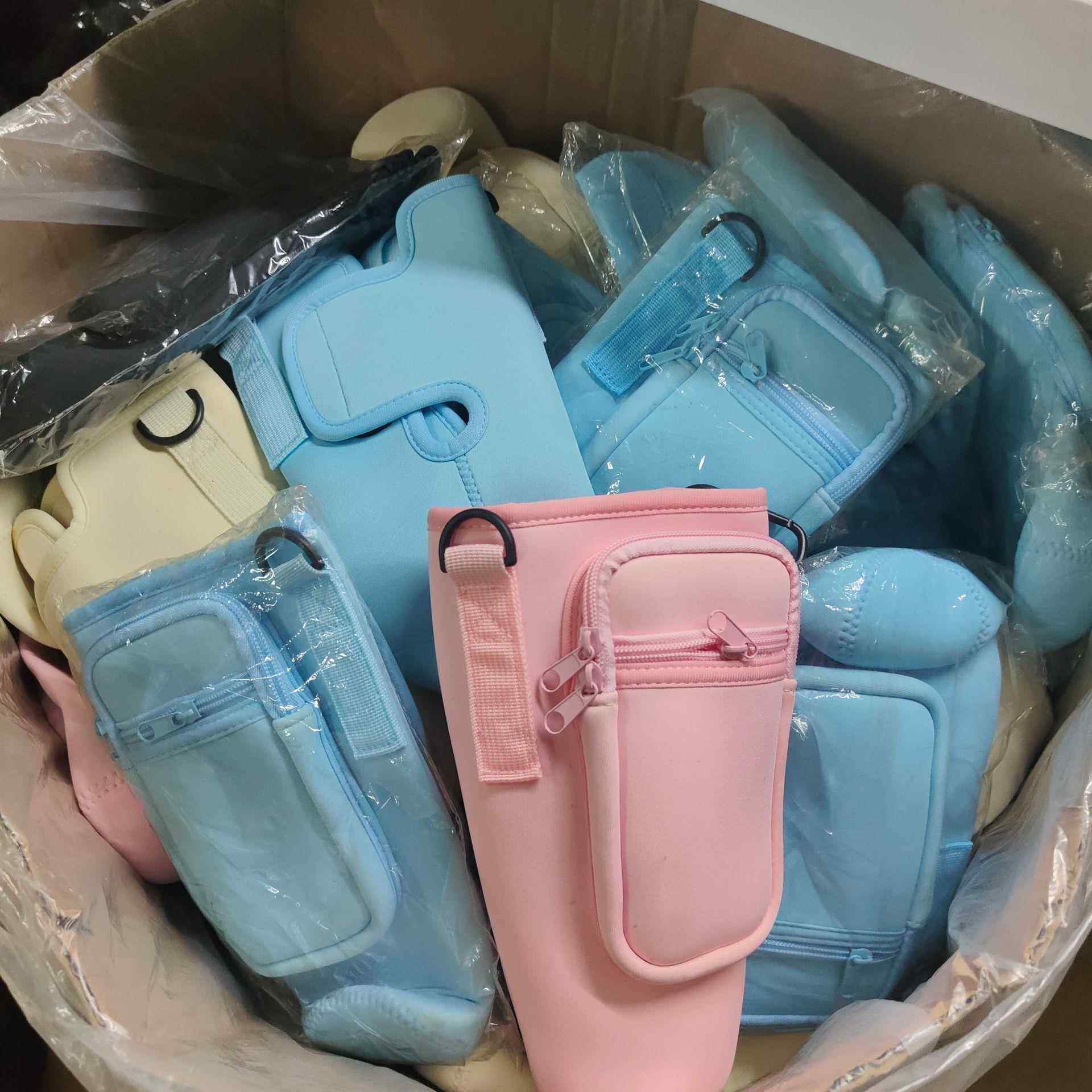 杂款40OZ手柄冰霸杯饮料咖啡啤酒车载保温手提杯套瓶套包车载杯