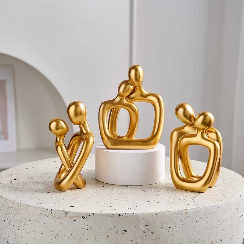 北欧风抽象艺术一家三口客厅电视柜酒柜高端大气上档次家居装饰品,家居饰品,装饰摆件,淘宝优惠券,粉丝福利购,淘宝优惠卷