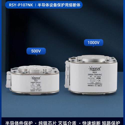 快速熔断器AC500V/1000V2500A3000A3200A3400A3600A-P107NK RSY