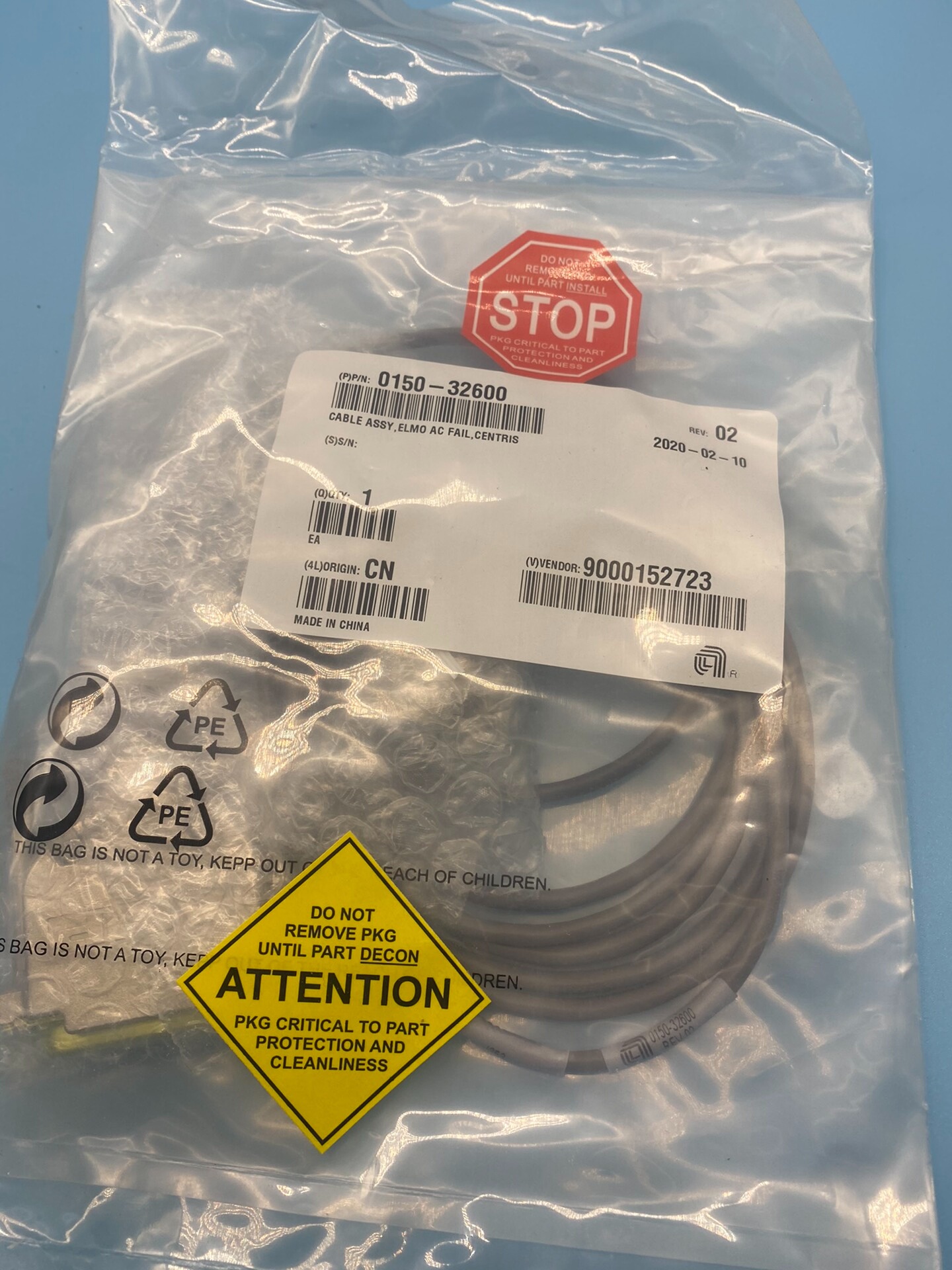 AMAT 0150-32600 elmo ac fail c