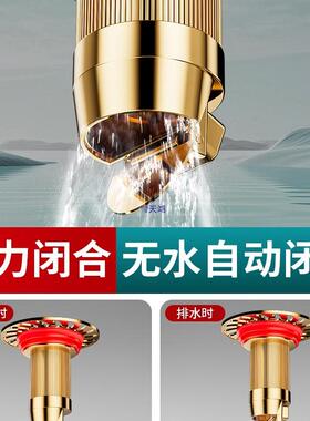 德间芯国全铜防臭地过滤网下VKJ水漏道管口防虫防臭卫生浴室通用