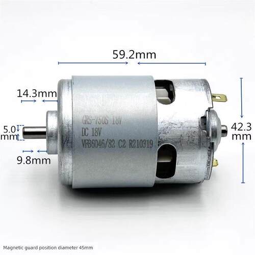 高速大功率750电机Rs-755Vc-8016直流18V电动工具电钻电机