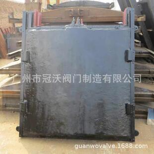 铸铁闸门启闭机一体式农田渠道挡水闸门鱼塘污水铸铁镶铜钢制闸门