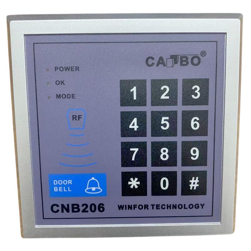 Cnb206门禁卡密码键盘主机控制器面板灿博银方嘉博门禁一体机