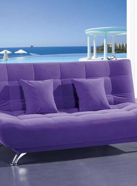 多能折叠布沙发床坐卧艺两用午休床租公寓出房客A801厅功沙发经典