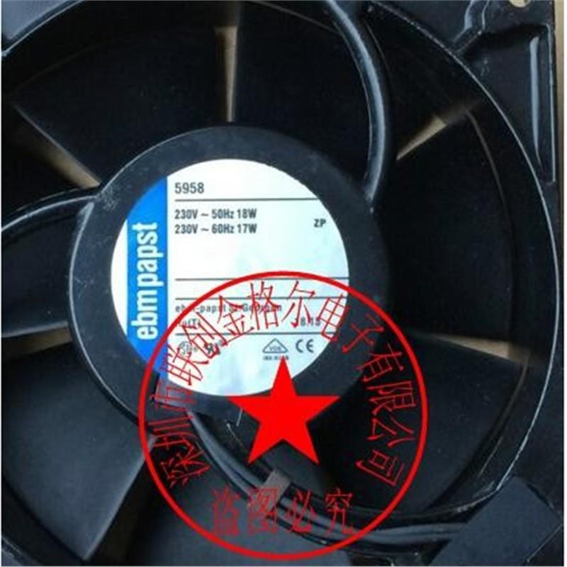 TYP 5958 W 5908W 230V 18/17W德国德国进口交流风扇