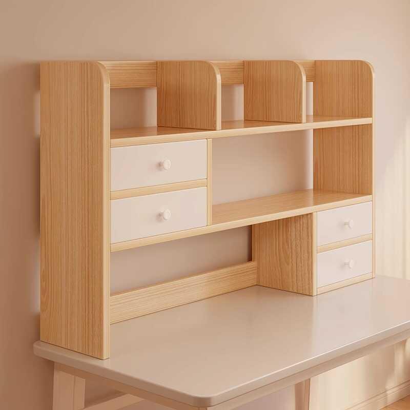 桦崟 桌 面置物 架  桌 上书 架 多层简易学生家用卧室收纳层 架 小型书 柜 储物 柜 子摆件饰品