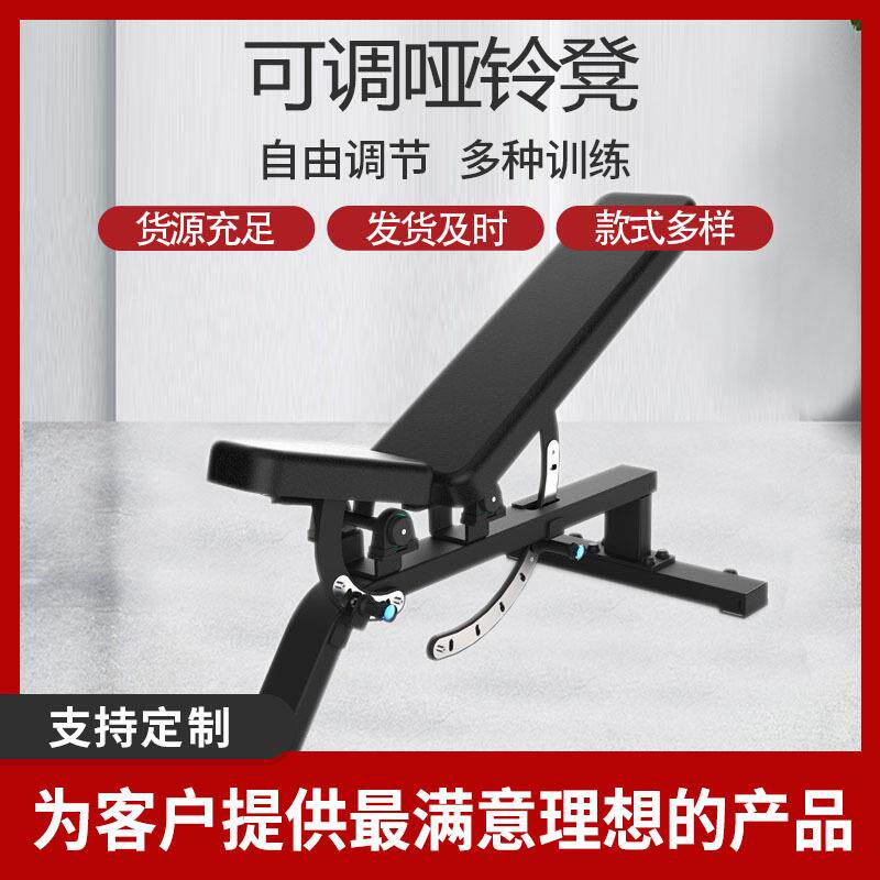 商用健身器材罗马凳腹肌板牧师凳罗马椅推肩凳高位下拉可调哑铃凳