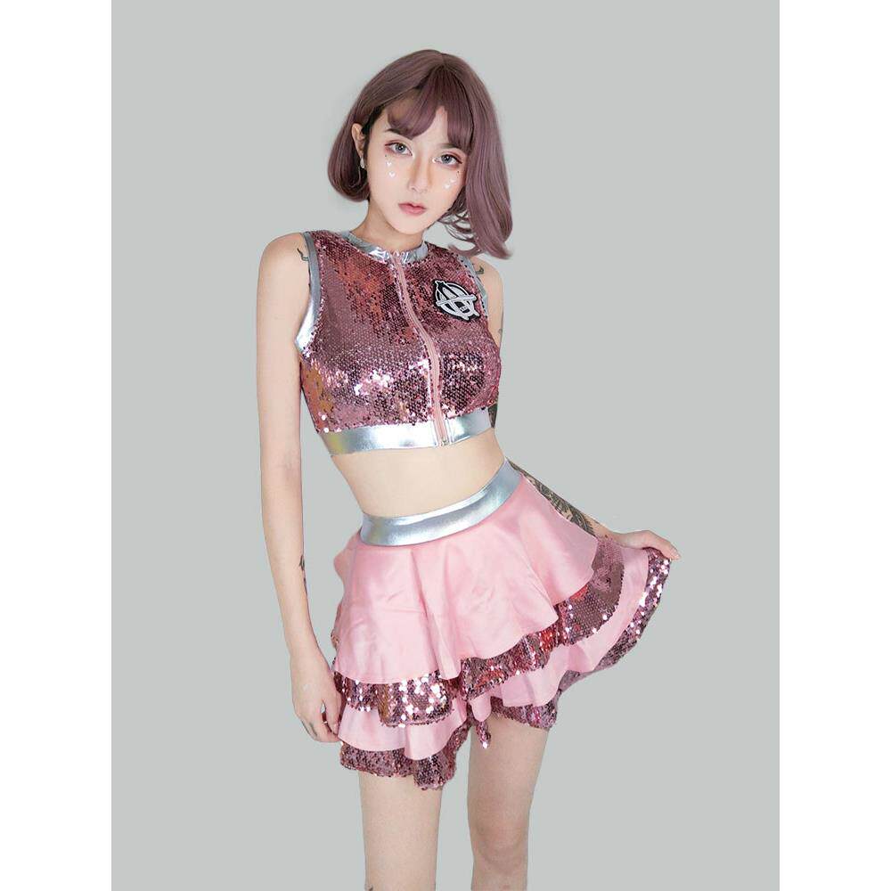 正品新爵款士舞韩舞服打服亮身片歌演出服成人女DS夜店修性感舞台