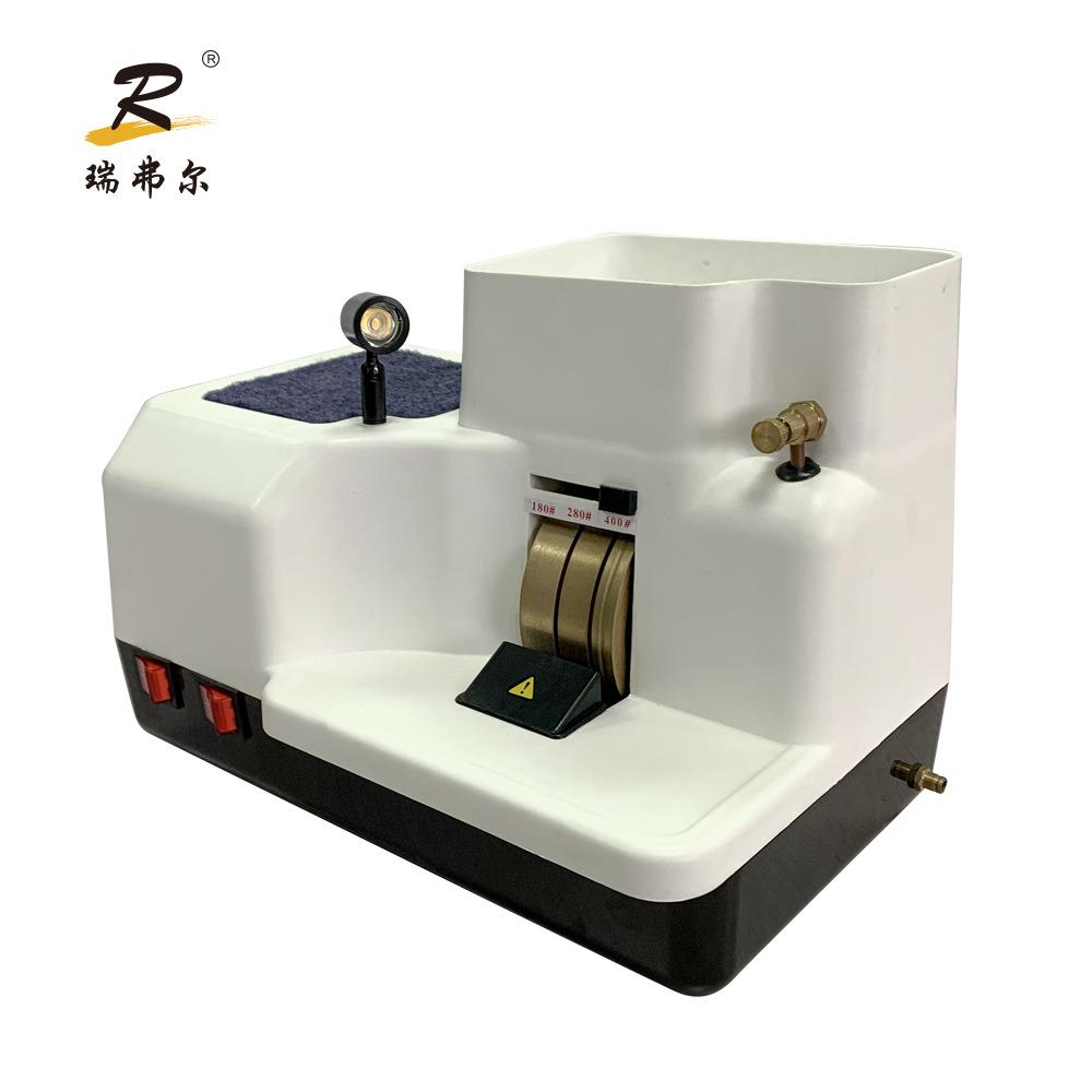 眼镜加工设备 手动磨边机镜片粗磨细磨加工倒角 眼镜店用手磨机