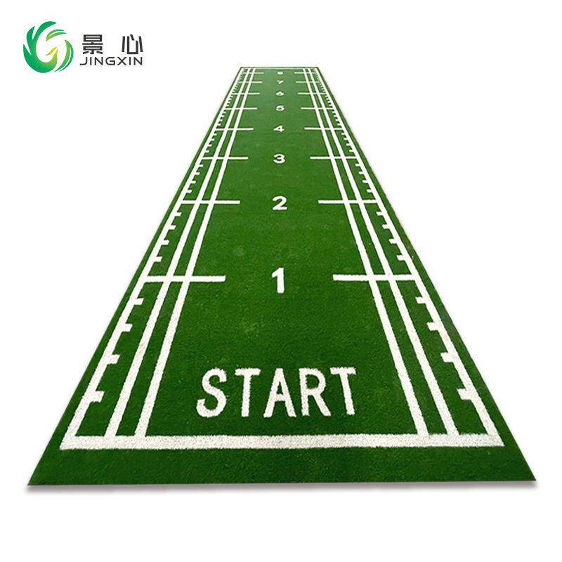 健身房刻度草坪图案草坪训练草皮刻度白线功能图案私教运动地毯