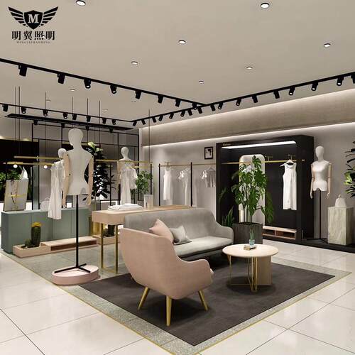 led导轨灯KA服装连锁店3500K35w轨道灯商场橱窗超市轨道高显色