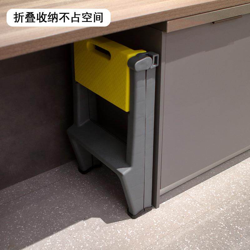 多功折叠凳能家用梯子折梯凳叠登高凳人字凳楼梯加厚塑凳料洗车子