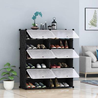 assembly Shoe Rack Shelf Storage Organizer Cabinet shoes鞋柜