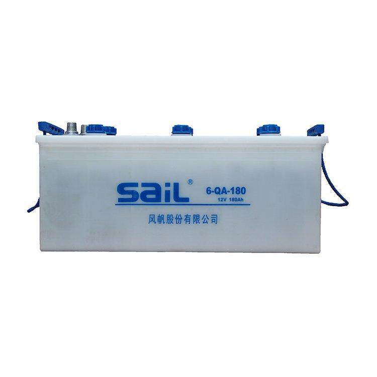 风帆蓄电池6-QA-180/12V/180AH加液式水电池适用船舶柴油发电机组