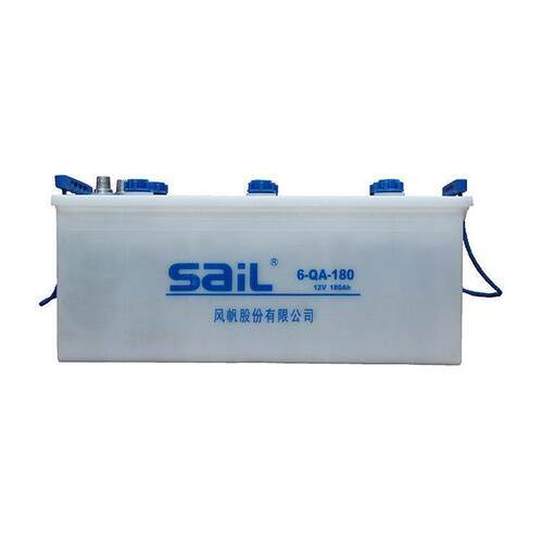 风帆蓄电池6-QA-180/12V/180AH加液式水电池适用船舶柴油发电机组