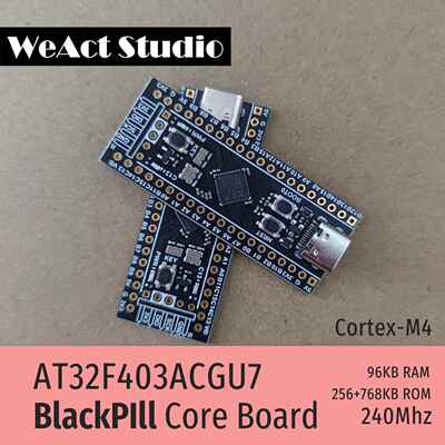 我们的At32F403Acgu7核心板开发板小系统板240Mhz