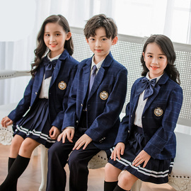 小学生校服西装秋冬装幼儿园园服英伦风春秋季儿童班服学院风西服