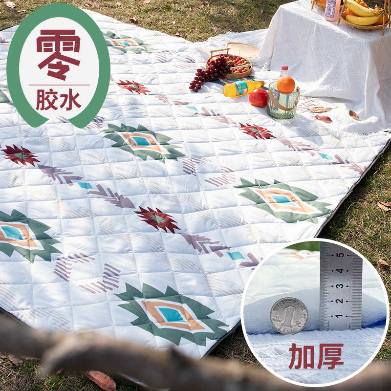 野餐垫防潮垫加厚户外公园露营帐篷草坪铺垫郊游野炊布可机洗地垫