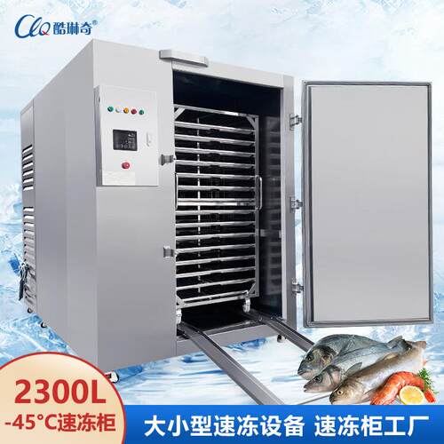 新款低温速冻柜零下45度速冻海参水饺包子鲜肉低温锁住新鲜冷藏柜