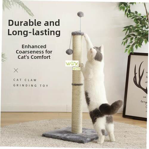 Tall Cat Scratching Post Cat Interactive Toys Cat Scratch