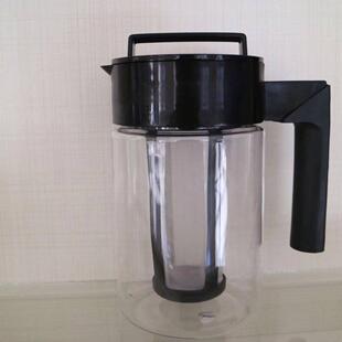 pot台尊冷泡咖啡壶冷翠茶壶带过滤网塑料冰咖啡壶跨境 coffee
