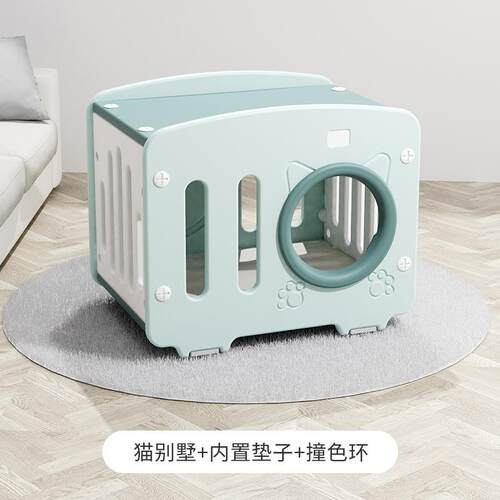 高档墅冬季暖四季通用猫隧道猫房子猫爪咪躲避屋闭式猫保洞猫封屋