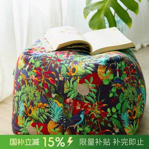 阳春小镇沙发放脚凳踩脚手提换鞋凳客厅家用门口脚踏凳小矮凳坐墩