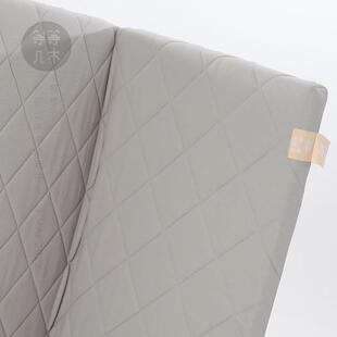 等等几木 芝加哥4D空气纤维折叠儿童床垫透气防螨护脊可拆洗6CM厚