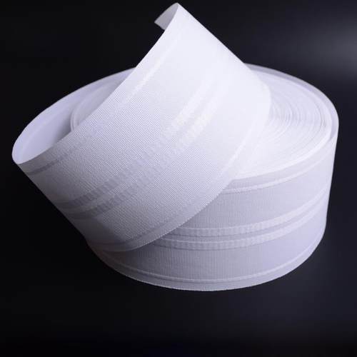 【工厂直销】窗帘配件罗马圆形布带穿孔编织布带四麦韩国褶皱布带