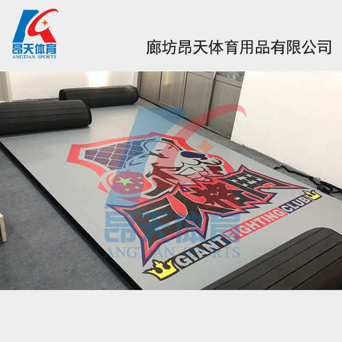 皮革卷垫高密度跆拳道格斗地垫俱乐部地垫运动体操垫