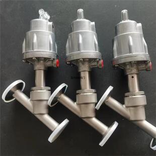 JZF65F 角座阀控制液体 气体 蒸汽及非腐蚀性流体 25P气动快装