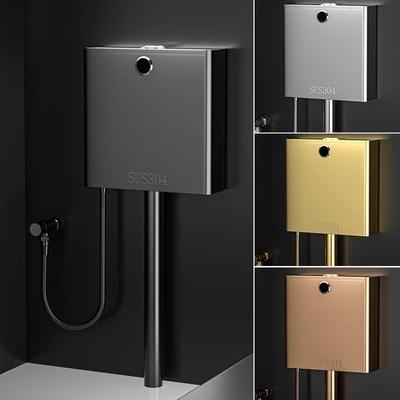 304不锈钢冲水箱厕所蹲便器节能冲水感应水箱家用强劲排水抽水桶