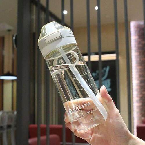 650ml Plastic Water Bottle For Drinking Portable Sport Tea