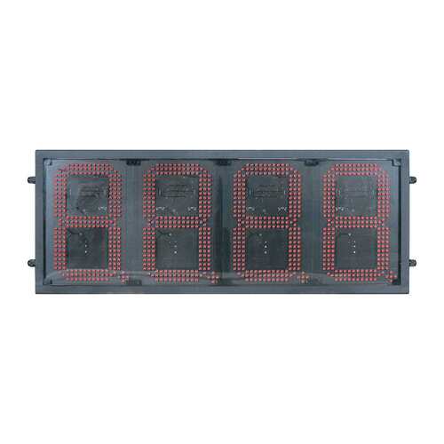 供应加油站数字8字牌 孟买LED油价屏10寸8888 红色高亮防水数字屏