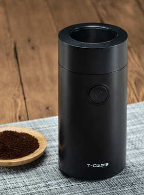 电动磨机t冲意研磨家用-不锈钢美式colors小型器式咖啡豆手磨粉机