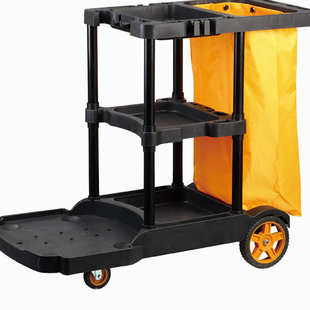 酒楼餐厅专用大号餐车餐盘收集车酒店多功能移动三层手推车收集车
