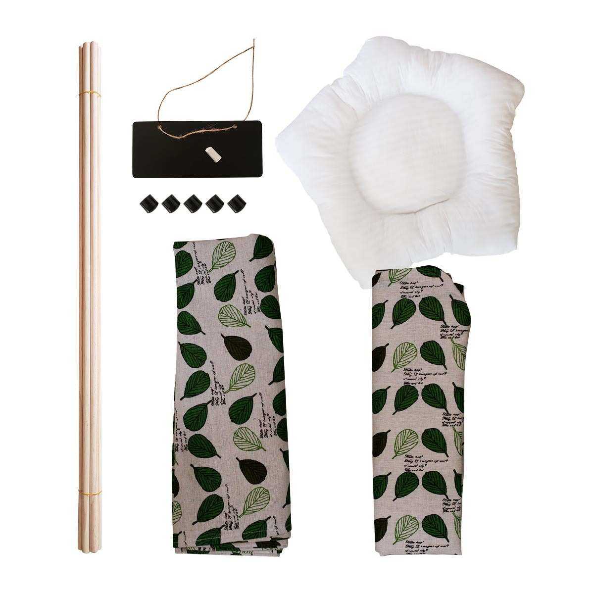 可尔拉宠物帐篷青柠树叶款狗窝亚麻布面料木制宠物窝 可拆洗垫子,宠物/宠物食品及用品,狗窝/屋/帐篷/沙发,淘宝优惠券,粉丝福利购,淘宝优惠卷