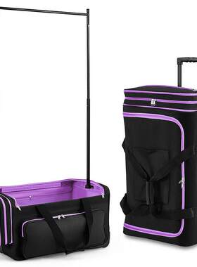 Clothing rack, luggage bag, foldable dance bag, professiona