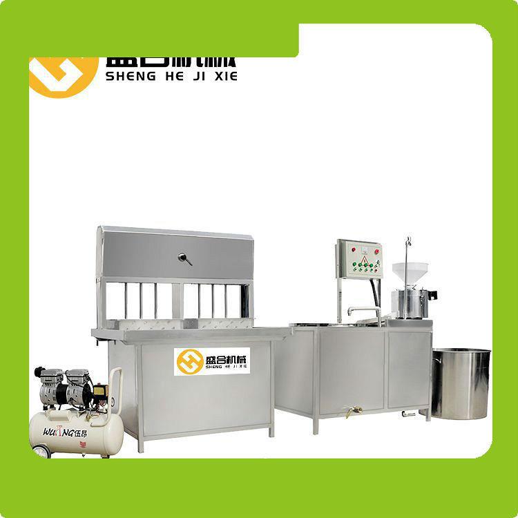 多功能全自动豆腐设备提供技术培训智能数控豆腐一体机