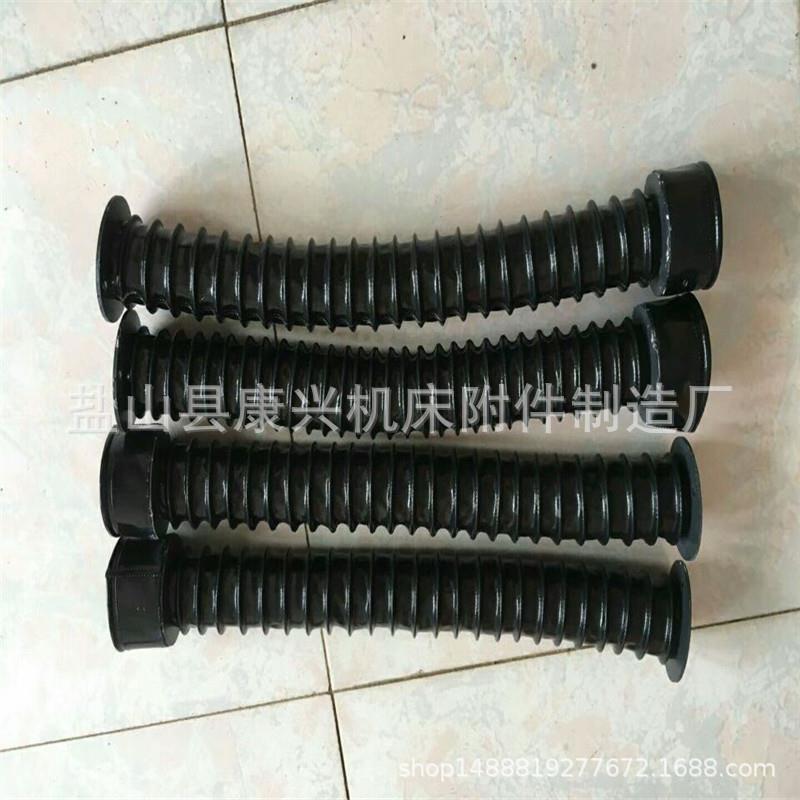 圆筒式机床丝杠防尘罩防水防油油缸防护罩丝杆防尘罩橡胶布防护罩