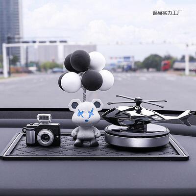 汽车装车内饰饰品小摆网件新款中控饰台红女士男士内878模型可爱