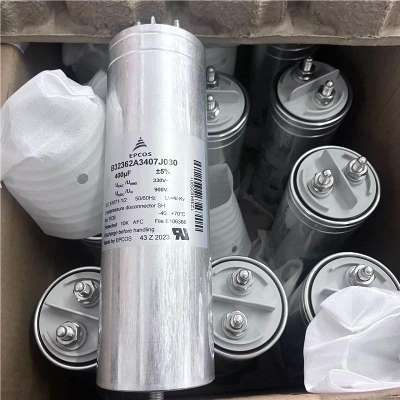 EPCOS薄膜电容B32362C3407J030 400UF330VAC 900VDC ±5%
