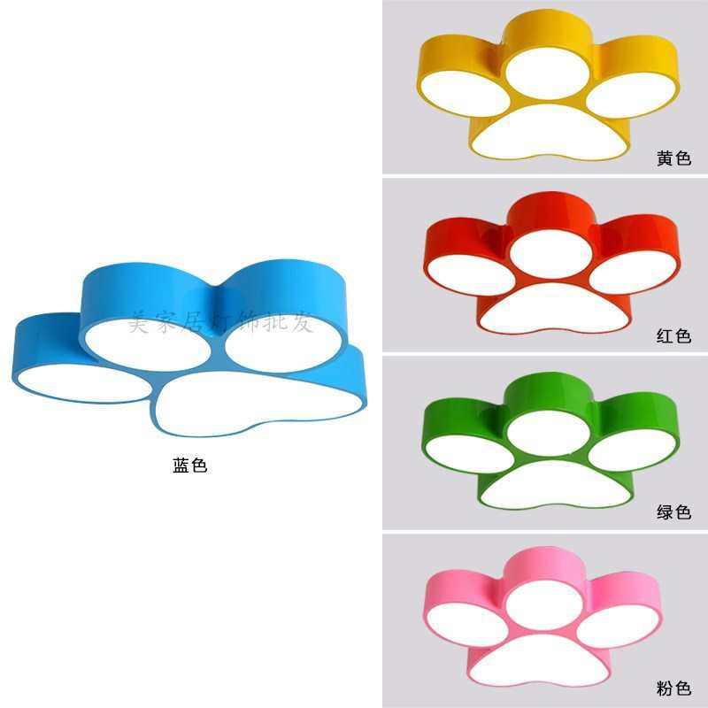 LED创意小狗爪子卡通宠物店吸顶灯儿童游乐场幼儿园创意教室灯具,家装灯饰光源,智能吸顶灯,淘宝优惠券,粉丝福利购,淘宝优惠卷