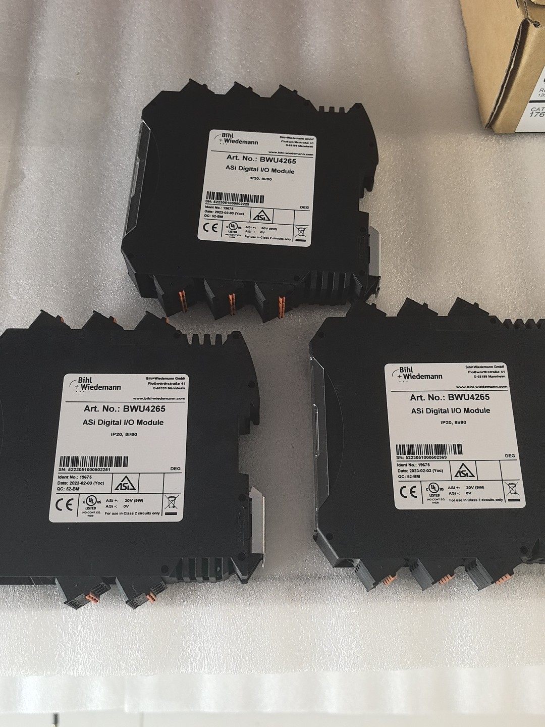 必威BWU4265模块，全新原装正品没有上过机，但是有划痕