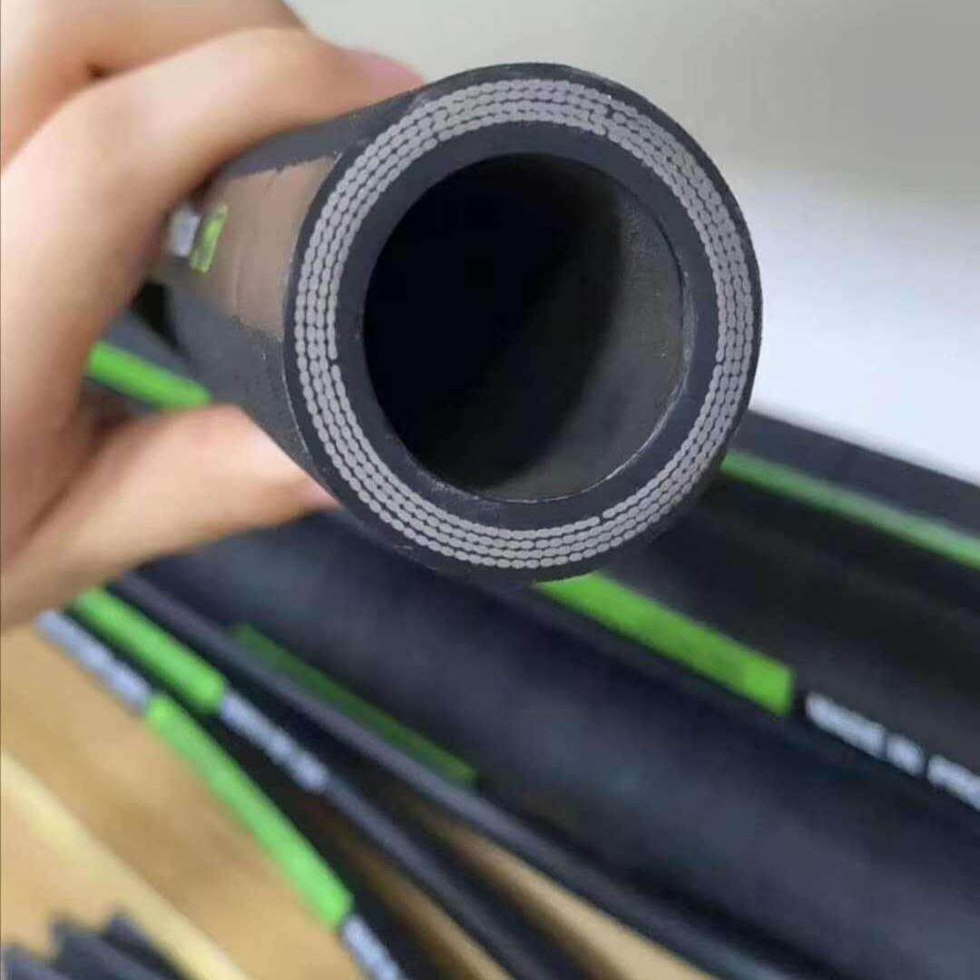 多口径高压钢丝编织缠绕的胶管 液压高压油管 PVC管 橡胶管