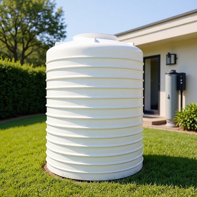 庆云8吨立式塑料桶8立方山东8000LPE材质塑料储罐圆桶化工储水桶